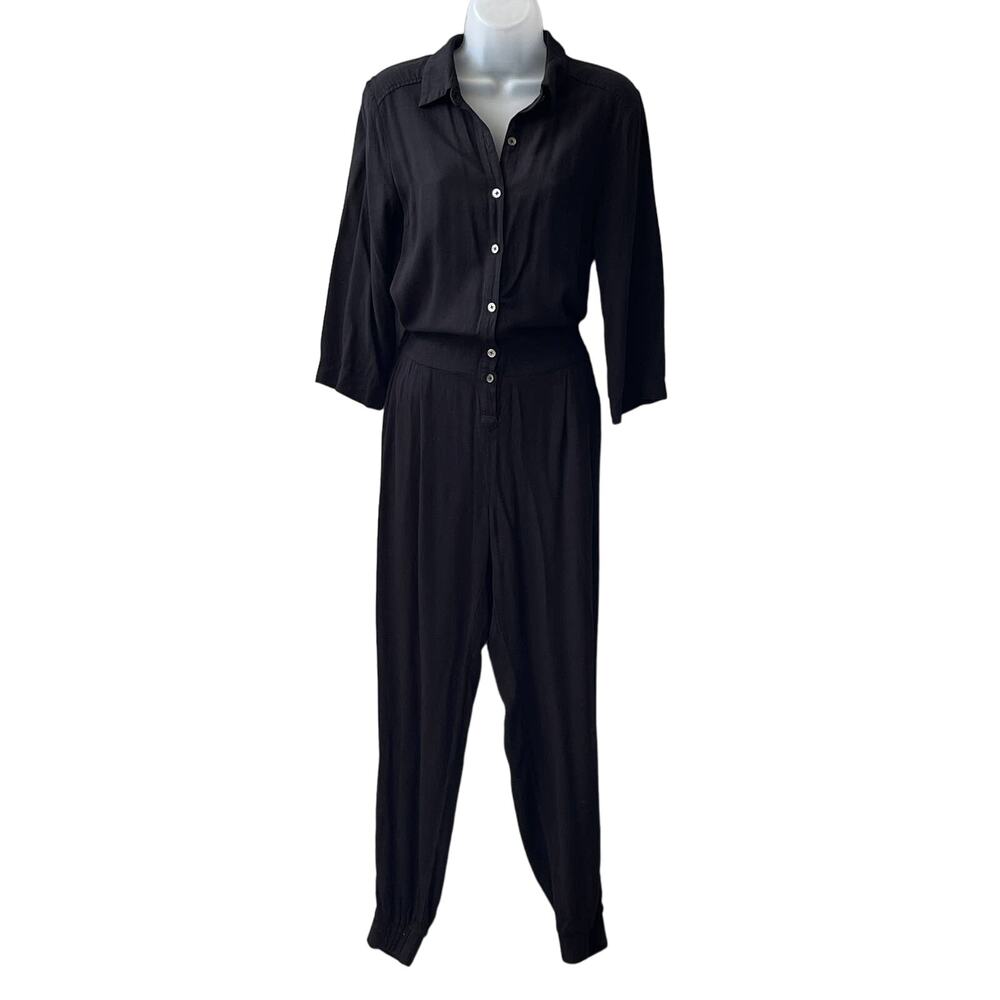 Anthropologie Greylin Rayon Jogger Jumpsuit Size Small